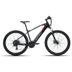 Fahrrad E-Mountainbike HT 27,5" schwarz/ rot