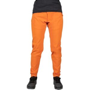 Endura Elastische strapazierfähige Damen Mountainbike Hose. Farbe: Orange / Größe: M