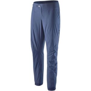 Patagonia Leichte wasserdichte Damen Mountainbike Hose. Farbe: Blau / Größe: XL