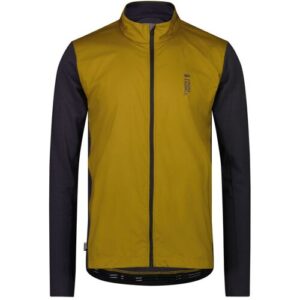 Mons Royale Sportive funktionelle Herren Merino Mountainbike Jacke. Farbe: Farbeblock / Gelb / Grau / Größe: L