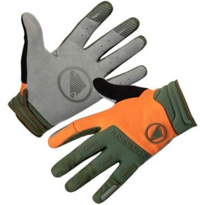 Endura Winddichter warmer Mountainbike Handschuh. Farbe: Farbeblock / Größe: M