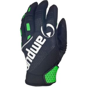 Amplifi Robuster leichter Mountainbike Handschuh. Farbe: Schwarz / Größe: L