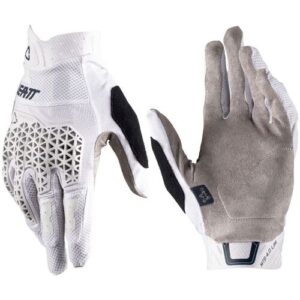 Leatt Komfortabler atmungsaktiver Mountainbike Handschuh. Farbe: Weiß / Größe: L