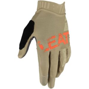 Leatt Leichter belüfteter Mountainbike Handschuh. Farbe: Beige / Größe: S