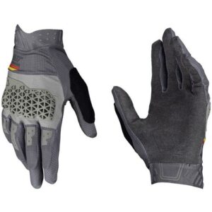 Leatt Komfortabler schlanker Mountainbike Handschuh. Farbe: Grau / Größe: M