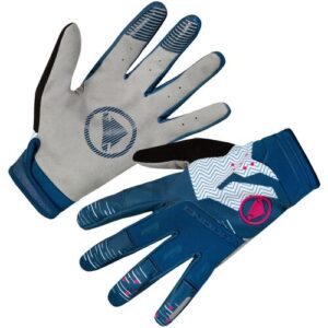 Endura Winddichter warmer Mountainbike Handschuh. Farbe: Blau / Größe: XXL