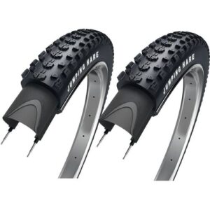 F24Tyre 2x Fahrradreifen 29x2,25 Zoll (57-622) mit Pannenschutz Decke Mantel Mountainbike E-Bike
