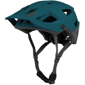iXS Komfortabler anpassbarer Mountainbike Helm. Farbe: Blau / Größe: S-M