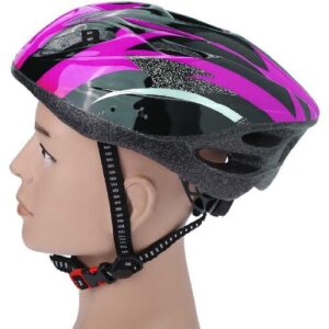 Hameb Fahrradhelm, farbecht, verstellbarer Mountainbike-Helm aus EPS-Schaum zum Skifahren-Rosa