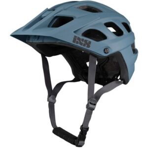 iXS Klassischer belüfteter Mountainbike Helm. Farbe: Blau / Größe: M-L