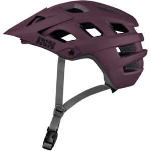 iXS Klassischer belüfteter Mountainbike Helm. Farbe: Lila / Größe: S-M