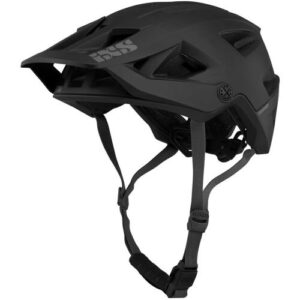 iXS Komfortabler anpassbarer Mountainbike Helm. Farbe: Schwarz / Größe: M-L