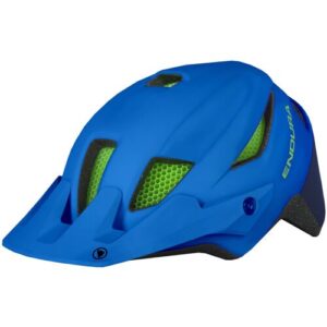Endura Leichter atmungsaktiver Kinder Mountainbike Helm. Farbe: Blau / Größe: One Size