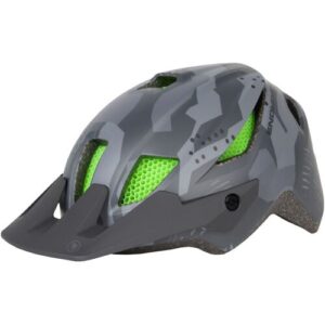 Endura Leichter atmungsaktiver Kinder Mountainbike Helm. Farbe: Grau / Größe: One Size