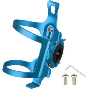 Hameb Mountainbike Radfahren Flaschenhalter Aluminiumlegierung Getränkehalter Getränkehalter-Blau 2