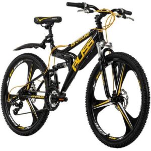 KS CYCLING MTB-Hardtail Mountainbike Fully 26 Zoll Bliss - unisex - Braun - 47