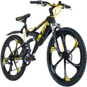 KS CYCLING MTB-Hardtail Mountainbike Fully 26 Zoll Bliss - unisex - Schwarz - 47