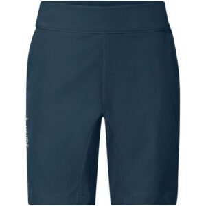 Vaude Elastische leichte Kinder Mountainbike Shorts. Farbe: Blau / Größe: 146