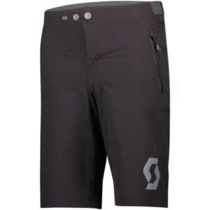 Scott Lässige gepolsterte Kinder Mountainbike Shorts. Farbe: Schwarz / Größe: 128