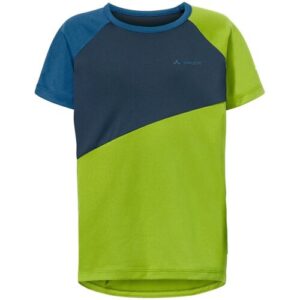Vaude Funktionelles leichtes Kinder Mountainbike T-Shirt. Farbe: Farbeblock / Blau / Grün / Größe: 122