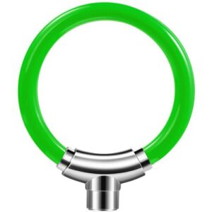 Hameb 1 Set Mini Fahrradschloss Bold Anti-Rost Anti-Diebstahl Ring Form Fahrradschloss für Fahrrad-Grünes Upgrade