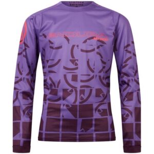 Endura Schnelltrocknendes lässiges Kinder Mountainbike Trikot. Farbe: Lila / Größe: 9